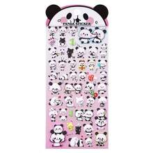 3D süße Panda Stereoskopische Tier Aufkleber, Bildungsbelohnungsaufkleber für Kinder, zum Selbermachen