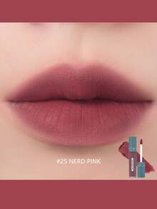 Rom&nd Romand ZERO VELVET TINT 25 书呆子粉 | 哑光唇釉 | 持久显色 | 轻盈质地 | 高显色度 | 不拔干唇釉 | 韩妆 | 5.5克/0.194盎司 - 25 NERD PINK - 查看 9