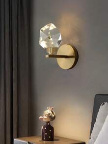 1 PIEZA Aplique de pared de dorado con Body de para dormitorio/sala de estar/oficina/café Aplique de pared de LED, Aplique de pared decorativo para el hogar, Luces decorativas para habitación