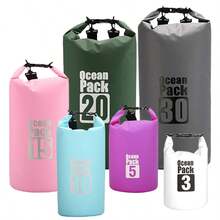 Outdoor Snorkeling, River Trekking, Beach, Diving Waterproof Bucket Bag, Floating, Travel, Swimming, Phone, Beach Storage Backpack