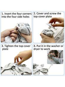 2pcs Wrinkle-Reducing Laundry Sheets Reduce Tangles And Wrinkles On Sheets And Blankets, Saving Time. Reusable And Suitable For Washer-Dryer Use Suitable Valentine's Day Gifts