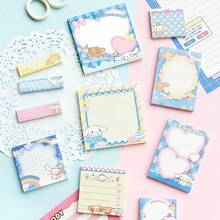 Sanrio 1本三丽鸥多功能组合便签本 - 适用于记笔记、手册、家居装饰、礼品装饰，适合生日、派对小礼物、游戏小奖品、婚礼祝福等场合，多功能便签 - 彩色 - 查看 11