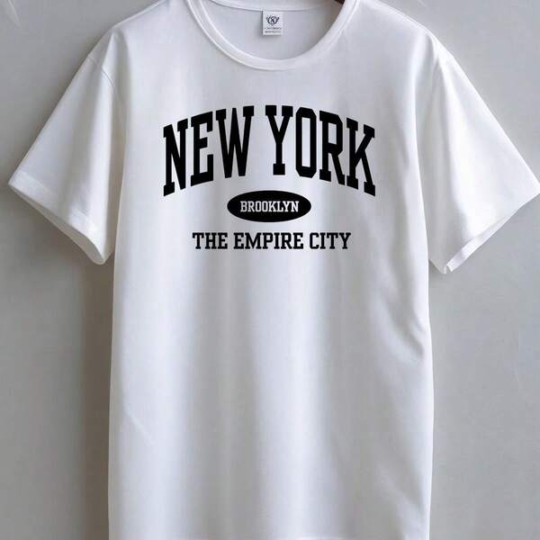 Camiseta Feminina New York Streetwear T-shirt Camisa Blogueira