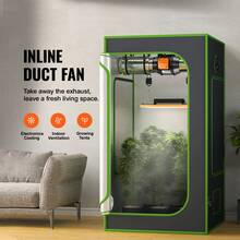 Ventilador de conducto en línea de 6 pulgadas, kit de ventilador de escape HVAC, control de velocidad variable EC - 6 pulgadas EC - Ver 2