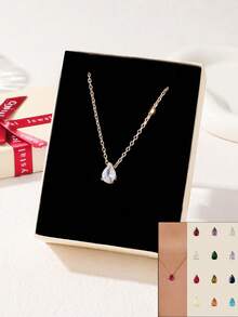 一盒4件套心形首饰套装，可定制心形项链、耳环和手链，适合日常佩戴、派对、约会、婚礼、新娘礼物、送给妈妈的礼物、生日、情人节等场合。 - 4pcs set with Box - 查看 20