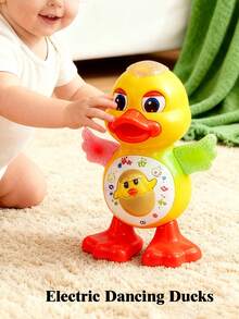 Magic Dancing Duck Children's Toy, 1pc, Sings And Dances, Suitable For Older Boys And Girls, All Ages - Multicolor - View 3