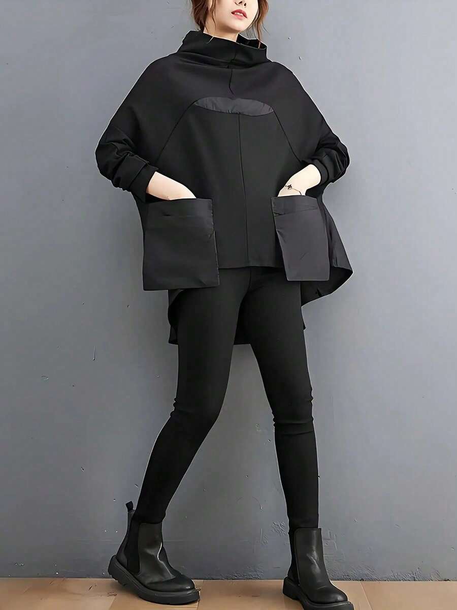 Women Sweatshirts - Black - View 1