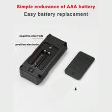 Digital Multimeter 4000 COUNTS, Automatic/Manual Mode Continuity Tester, VoltageDirect/Alternating Current Voltage Multifunction Tester, Voltage, Resistance - Multicolor - View 9