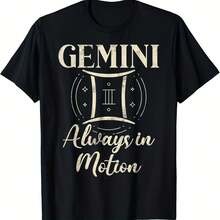 Always In Motion Gemini T-Shirt - Negro - Ver 1