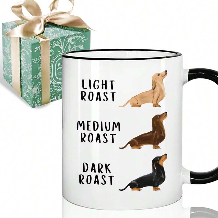 Funny Dachshund Gift For Weiner Dogs Mom, Wiener Roast Gag Gifts For Dog Owner, Dachshund Lovers, Pet Parent Gift Funny Dog Mug - 1 - Xem 1