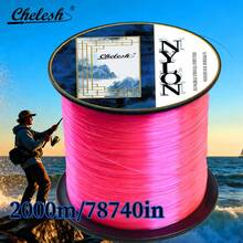 Chelesh 2000m Smooth Nylon Monofilament Fishing Line, -Resistant, Easy Casting, Anti-Aging, Multiple Colors & Strengths Available, Suitable For Carp Fishing, DIY Jewelry Beading - Multicolor - View 4