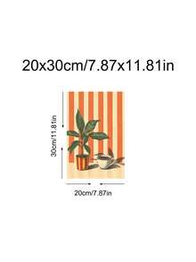 1 tranh in cà phê cổ điển, quán cà phê cổ điển, nghệ thuật cà phê, sọc ấm áp, áp phích đồ ăn đồ uống nhà bếp, nghệ thuật phòng ăn, quà tặng cho người yêu cà phê, cây cối, tối giản, nền sọc xanh lá cây, nghệ thuật treo tường cà chua, quà tặng ngày lễ tình nhân, trang trí phòng ngủ, trang trí phòng khách, trang trí ký túc xá, nghệ thuật treo tường, trang trí tường, trang trí nhà cửa, trang trí phòng, nghệ thuật treo tường bằng vải canvas, áp phích, nghệ thuật treo tường có khung, khung tùy chọn - Nhiều màu - Xem 17