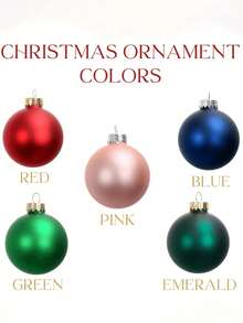 Personalized Christmas Balls, Customized Name Christmas Ornaments, Christmas Balls, Personalized Christmas Decorations, Surname Christmas Balls, Secret Santa Personalized Christmas Balls/Named Christmas Tree Ornaments/Customized Name Ornaments/Christmas Gifts For Family Or Friends, Random Colors
