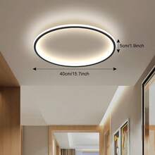 15.7-Inch Round Recessed Ceiling Light, Switchable Color Temperature 3000K/4500K/6500K, Sturdy And Durable, Detachable, Suitable For Living Rooms, Bedrooms, Kitchens, Attics, Hallways, And Balconies. Category: Ceiling Lights - 15,7 inch - Xem 3