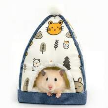 Hamster Nest House, Thickened Warm Cotton Nest For Hamsters And Small Pets - Multicolor - View 7
