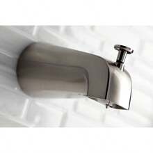 TFKI K188A8 Designer Trimscape Showerscape 5-Inch Tub Spout With Diverter Brushed Nickel - Niken chải - Xem 5