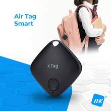 NK Air Tag Smart Pack 4 - Localizador Compatible con Apple, Localizador de Objetos, BT (Android NO Funciona) Coche, Cartera, Maletas, Niños - Pack 4 unidades (Color Negro) - Negro - Ver 1