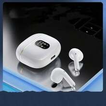 New Original Bluetooth 5.3 TWS Wireless Headphones With LED Display Stereo Headset Touch Control Earbuds Noise Reduction Apply To Smartphones - Multicolor - View 5