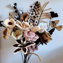 100/200/300 Pcs Pipe Cleaner Mocha Mousse Color, Pipe Cleaners, Pipe Cleaners Craft Supplies, Chenille Stems For DIY Arts Crafts Project, Pipe Cleaner For Craft Foldable Chenille Rod Pipe Cleaner, Craft Pipe Cleaner For DIY Craft And Cleaning, Chenille Stems Creative Craft Pipe Cleaners Flowers For DIY Craft Bouquets ﻿ ﻿ ﻿ ﻿ - Mocha Mousse - View 5