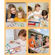 بطاقات السلوك البصري، تحسين الإدراك، مع شريط لاصق قابل للإزالة، يمكن للأطفال تمزيق وإلصاق بطاقاتهم المفضلة على الحائط، هدية مكافأة للتعليم المبكر في المدرسة والمنزل