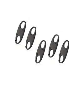 1/12pcs Zipper Clip Theft Deterrent, Dual Opening Zipper Locks Anti Theft, S Shaped Zipper Locks For Backpacks Keep The Zipper Closed For Backpacks Traveling Camping Suitcases - Multicolor - View 12