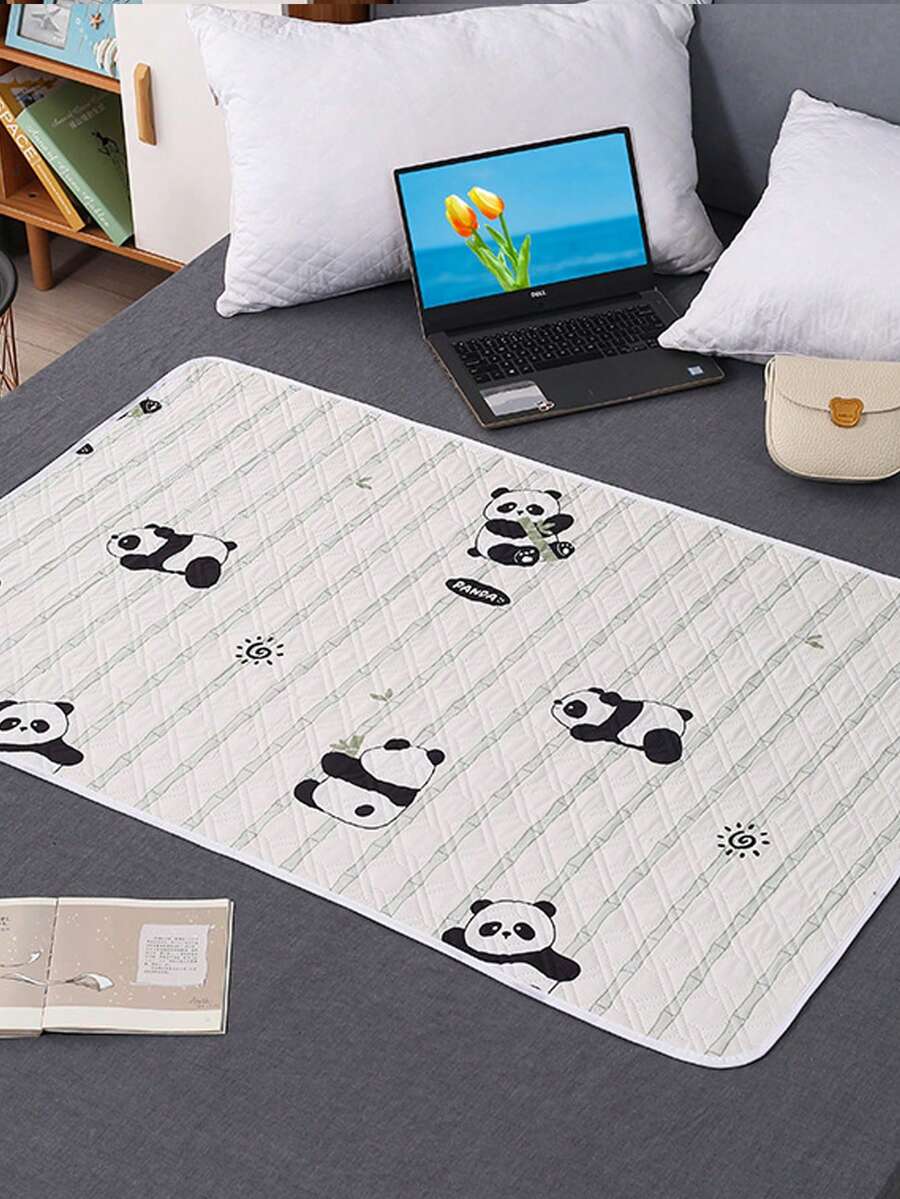 1pc Reusable Incontinence Pad, Adult Diaper/Pet Pad, Washable Reusable Mattress Pad | [Reusable] 1 Piece, Soft Incontinence Pad, Anti-Slip, Lightweight, Ideal For Women's Hygiene And Postpartum Care, Fun & Durable, Polyester Fabric - Multicolor - View 1