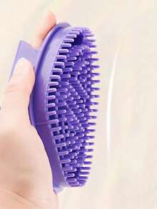 Cepillo de meridianos corporales, cepillo de masaje de meridianos, cepillo de meridianos de silicona, masajeador corporal de raspado manual completo, cepillo suave para relajación de cabeza, abdomen, piernas y Body, cepillo de masaje universal para todas las partes del Body, suave y cómodo, amigable con la piel, cepillo de belleza corporal, regalo perfecto para familiares y amigos. Artículos de belleza esenciales para viajes. - Multicolor - Ver 3