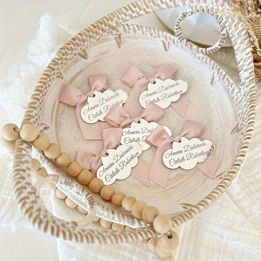 Custom Cloud Acrylic Pendant, Cloud Tag, Personalized Gift Tag, Drink Name Tag, Cloud Tag, Letter Name Tag, Custom Cloud Commemorative Coin, Chocolate Tag
