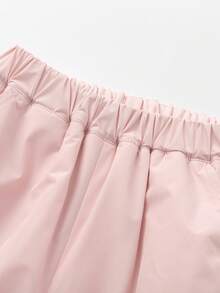 mini bala BalaOne Young Girl Fleece Cargo Pants, Winter 2025 Warm & - White Red - View 6