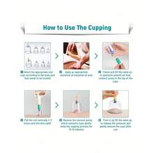 24/18/12/6pcs Professional Cupping Massage Set, With Manual Pump, High-Quality PS Material, Vacuum Suction Cup, Upgraded Thick Sealing Design, Reduce Fat, Better Effect, Relieve Muscle, Ideal Body Massage Set For Home, Yoga, Beauty, Holiday Party, Christmas Gift