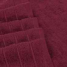 Large Bath Towels 100% Cotton 30 X 60 Inches Extra Large Bath Towels Lighter Weight Quicker To Dry Super Absorbent Perfect Bathroom Towels Pack Of 4 Burgundy - Burgundy - View 6