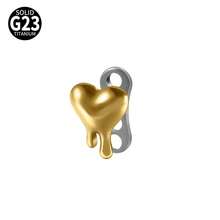 1 PC F136 Titanium Dermal Anchor Butterfly Micro Dermal Anchor Skull Surface Piercings Skin Diver Piercing Body Jewelry 14g