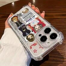 Adorable Anime Popular Band K-ON Phone Case Compatible With  16 15 14 13 12 17 Pro Max X XR XSMAX 8 32 Plus, Shockproof Transpart Soft Back. Hallowe Accessories. Hallowe Fall  17 Pro Case Cover Fundas  Cute Phone Case Matching Phone Cases Anime Phone Case  14 Cases.Halloween Accessories.Case ForCase For - Trộn màu 4 - Xem 5