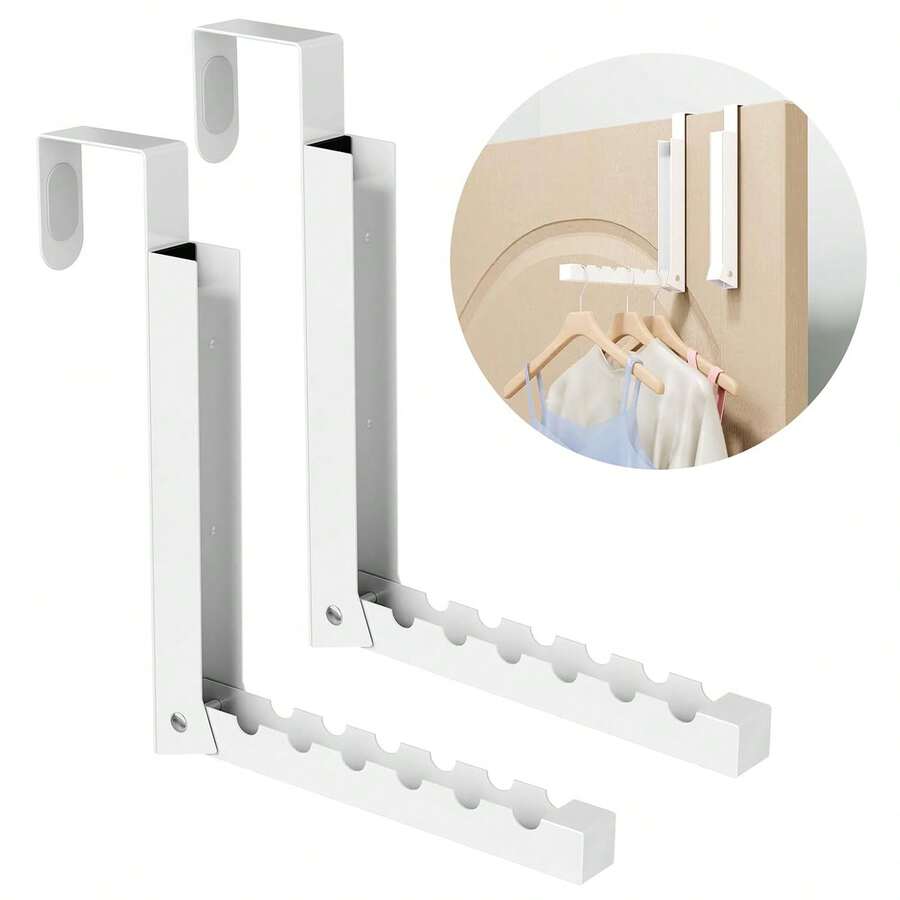 2025 Model Folding Clothes Drying Rack, Indoor Laundry Room Dedicated Folding Clothes Rack, Space-Saving, Portable Foldable Clothes Hanger Hook - 1 Piece