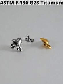 1 PC F136 Titanium Dermal Anchor Butterfly Micro Dermal Anchor Skull Surface Piercings Skin Diver Piercing Body Jewelry 14g