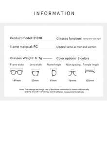 一副轻盈圆形镜框可爱校园风女士无度数眼镜，适合日常佩戴、阅读、聚会、校园风，用途广泛，可用于日常、办公、阅读、看电视、玩游戏、手机装饰等，可配度数。 - 多色 - 查看 5