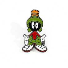 华纳兄弟 1/7 件套趣味创意胸针套装，达菲鸭珐琅别针，背包服装配饰，金属徽章配饰，送给朋友的礼物 - 均碼 - 查看 12