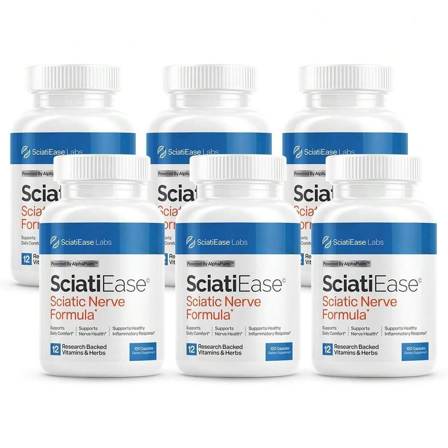GWYNNE SciatiEase Sciatic Nerve Health Support Supplement - Nerve ...