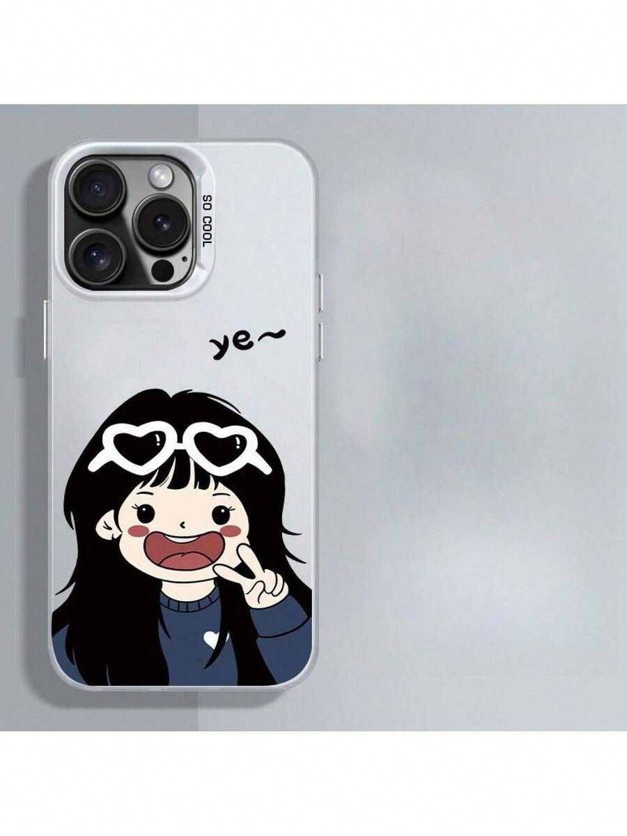 Questa custodia per telefono carina per coppie è un regalo meraviglioso per il tuo ragazzo o la tua ragazza. Compatibile con 16, 15, 14, 13, 12, 11, Pro, Plus, Pro Max, Galaxy S22, S23, S24, S25, Plus, FE, Edge, Ultra. - Argento - Visualizzare 1