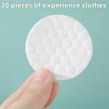 1000 miếng bông tẩy trang tròn dùng để làm sạch da mặt, bông tẩy trang, bông lau mặt, bông tẩy trang làm mát, bông tẩy trang tự nhiên và bông tẩy trang tròn, khăn ướt có kết cấu dạng lưới ít gây dị ứng. - Nhiều màu - Xem 20