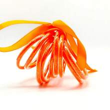 Bộ 9 vòng tay Phật giáo nhồi bông bằng silicon sáng bóng hình nơ - 9 miếng mỗi bộ - Xem 25