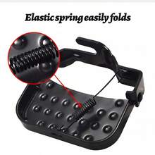 1 Pair Bicycle Rear Seat Pedals, Foldable & Expandable Footrests Suitable For Mountain Bikes, Children's Bicycles, Electric Bikes, Bicycle Accessories