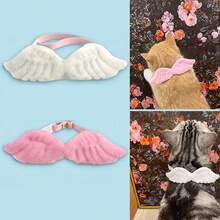 1pc "Angel Wings" Adjustable Cat Collar With Bow Tie Suitable For Pet Supplies, Pet Accessories, Pet Bow Ties, And Everyday Cat Outfits.Cat Accessories, Cat Collar, Cat Bow Tie, Cat Collar, Pink Bowtie