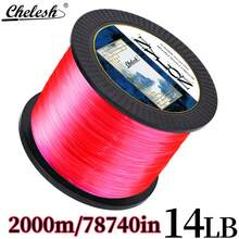Chelesh 2000m Smooth Nylon Monofilament Fishing Line, -Resistant, Easy Casting, Anti-Aging, Multiple Colors & Strengths Available, Suitable For Carp Fishing, DIY Jewelry Beading - Multicolor - View 21