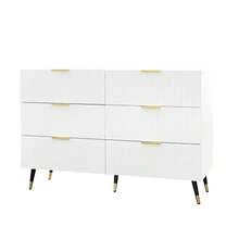Elegant Sideboard With A Modern Design, Chest Of Drawers And Plenty Of Storage Space [OLD SKU:WF325790791WAA] - White - View 9