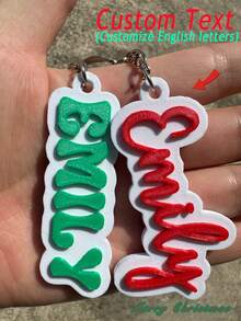 1 pieza Llavero/Etiqueta de equipaje/Placa de nombre personalizada en 3D impresa con baloncesto/béisbol, placa de nombre/etiqueta de bolsa, grabada, de acero inoxidable, colorida, única, personalizada, regalos ideales para él, regalos ideales para ella, ella, novio, novia, familia, amigos, accesorios de viaje, accesorios de viaje, útiles escolares, estudiantes de secundaria, estudiantes de último año de secundaria, estudiantes universitarios, estudiantes universitarios, estudiante de primer año, estudiante de segundo año, estudiantes de cursos inferiores, llaveros y accesorios personalizados, atuendo vintage, accesorios de vestir, otoño elegante - llavero 3D - Ver 2