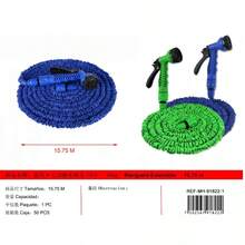 Cabezal de pistola de agua de siete funciones azul - Azul menta - Ver 4