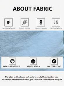 马卡龙故事：三色活力背包套装 | 开启青春旅行的艺术 -- 多口袋、多层糖果色织带 -- 一套完整的装备，带你记录青春的甜蜜瞬间。彩色绳索拉链头如糖霜般跳跃，每天唤醒好心情 - 彩色 - 查看 5