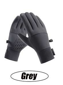 Guantes de ciclismo de invierno a la moda, guantes cálidos, impermeables, antideslizantes y cómodos para hombres, adecuados para esquiar, ciclismo y deportes al aire libre