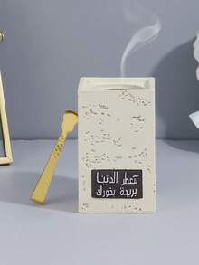 一套现代纯色树脂圆柱形香炉，包含一个精致时尚的巴库香炉和一个简约的巴库香炉底座。这款香炉可用作办公室、家具、书房、客厅、卧室、桌面、餐桌等场所的装饰品，也可作为香氛容器使用。 - 彩色 - 查看 16